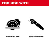 Milwaukee 7 in. Ultra Segmented General-Purpose Diamond Blade, DM-7/8"-5/8" Arbor, 8,730 Max RPM
