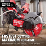 Milwaukee 9 in. Ultra Segmented General Purpose Diamond Blade, 7/8 in.–5/8 in. Arbor, 6,790 RPM