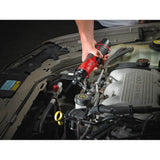 Milwaukee M12 FUEL 12V 3 in. Brushless Cordless Cut-Off Saw Kit + M12 3/8 in. Ratchet, with 5.0Ah & 2.5Ah Batteries