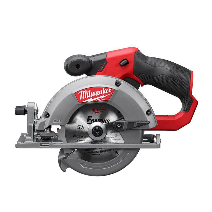 Milwaukee M12 FUEL 12-Volt Brushless 5-3/8 in. Cordless Circular Saw with 4.0Ah M12 Battery