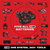 Milwaukee M18 Brushless 15‑Gauge Angled Finish Nailer & 7‑1/4 in. Brushless Circular Saw Combo with M18 2.0Ah and 5.0Ah XC Batteries