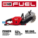 Milwaukee M18 FUEL ONE-KEY 18V Brushless Cordless 9 in. Cut-Off Saw, Tool-Only (2786-20)