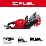 Milwaukee M18 FUEL ONE-KEY 18-Volt Brushless Cordless 9 in. Cut-Off Saw Kit with (2) 12.0Ah Batteries & Rapid Charger