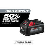 Milwaukee M18 FUEL 18V Litj-Ion Cordless 7-1/4 in. Rear Handle Circ Saw w/Wet/Dry Shop Vac & (2) High Output 6.0Ah Battery Pack