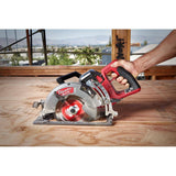 Milwaukee M18 FUEL 18V Lith-Ion Cordless 7-1/4 in. Rear Handle Circular Saw w/Super SAWZALL & (2) High Output 6.0Ah Battery