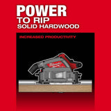 Milwaukee M18 FUEL 18V Brushless 6-1/2 in. Cordless Plunge Track Saw Combo Kit with Carbide Laminate Blade