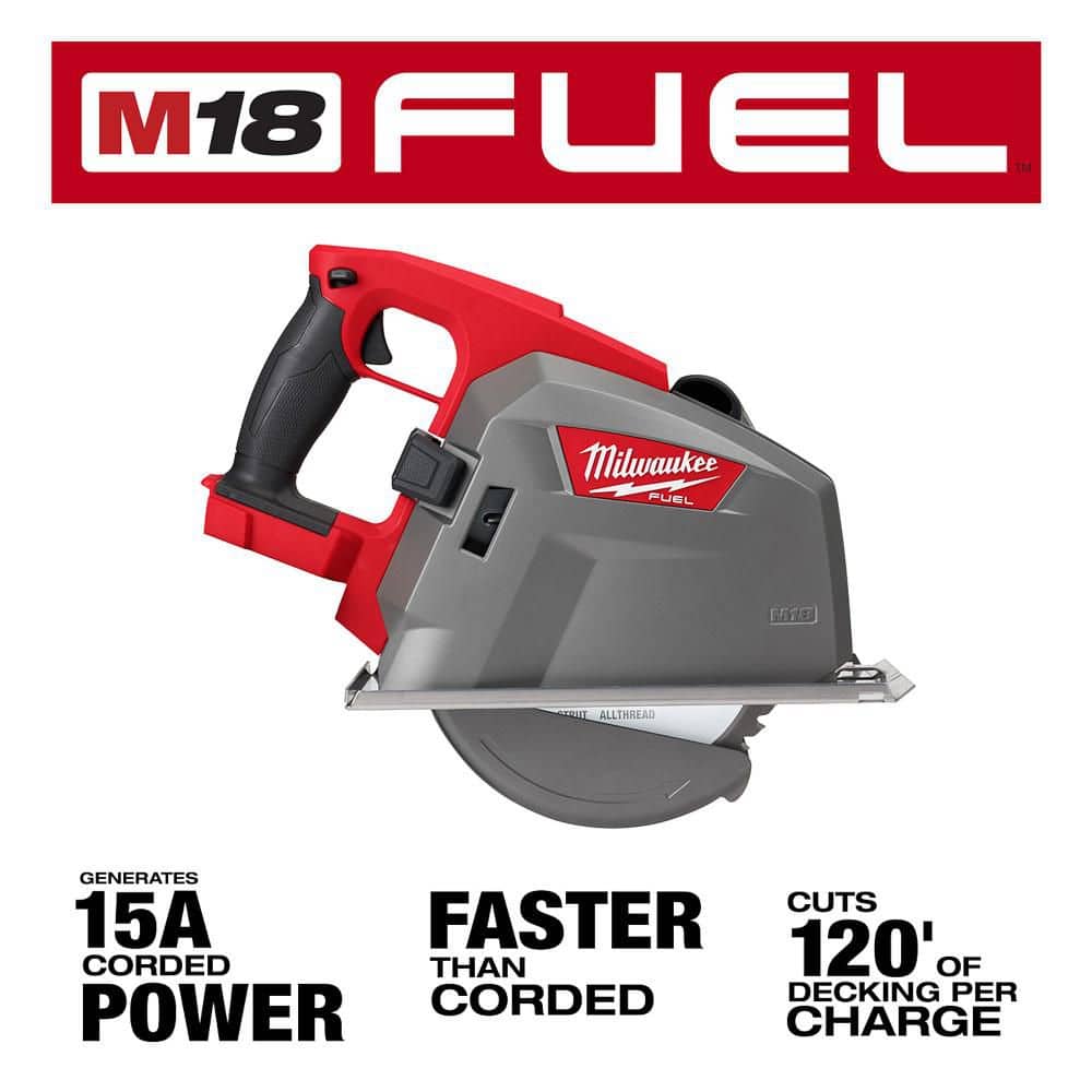 Milwaukee M18 FUEL 18V 8 in. Brushless Cordless Metal Cutting Circular Saw, Tool-Only (2982-20)