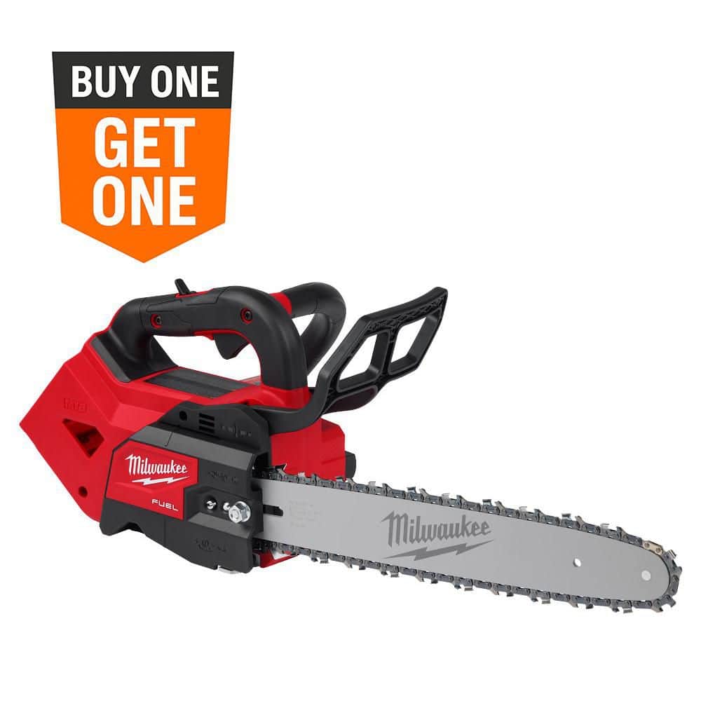 Milwaukee M18 FUEL 14 in. 18V Lithium‑Ion Brushless Cordless Top‑Handle Chainsaw, Tool‑Only (2826‑20T)
