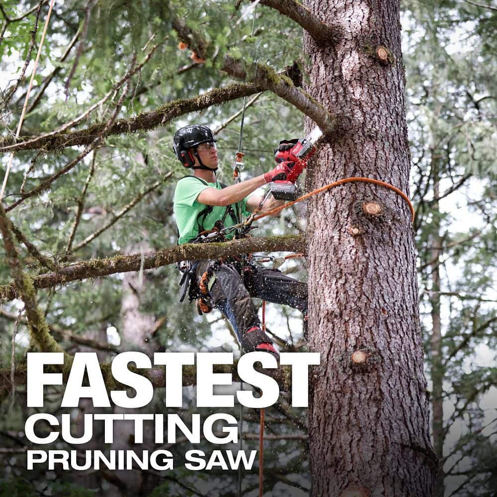 Milwaukee M18 FUEL 18V Lithium‑Ion Brushless 8 in. HATCHET Pruning Saw, Tool‑Only (3004-20)