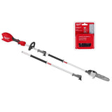 Milwaukee M18 FUEL 10" Brushless Cordless Pole Saw with QUIK-LOK Attachment Capability, Tool-Only