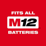 Milwaukee M12 12V Lithium-Ion Cordless 3/8 in. Ratchet (Tool-Only)