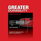 Milwaukee M12 FUEL 12V Lithium-Ion Brushless High-Speed 1/4 in. Ratchet Kit with M12 Compact Inflator (2566-22-2475-20)