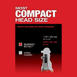 Milwaukee M12 FUEL 12V Lithium-Ion Brushless High-Speed 1/4 in. Ratchet Kit with M12 Compact Inflator (2566-22-2475-20)