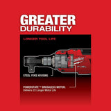 Milwaukee M12 FUEL 12V Lithium‑Ion Brushless High‑Speed 3/8 in. Cordless Ratchet Kit with (2) CP2.0 Batteries, Charger & Carrying Case