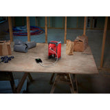 Milwaukee M12 12V Lithium-Ion Cordless 3/8 in. Ratchet and Bluetooth/AM/FM Jobsite Radio with 2 Batteries