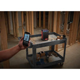 Milwaukee M12 12V Lithium-Ion Cordless 3/8 in. Ratchet and Bluetooth/AM/FM Jobsite Radio with 2 Batteries