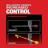 Milwaukee M18 FUEL 18V Lithium-Ion Brushless Cordless String Trimmer w/ QUIK-LOK, XC8.0 Battery & Rapid Charger (Kit)