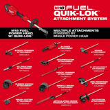Milwaukee M18 FUEL 16 in. Brushless Cordless String Trimmer with QUIK-LOK (Tool-Only)