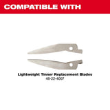 Milwaukee 13 in. Lightweight Tinner Snips with 3-1/2 in. Replaceable Blades