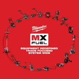 Milwaukee MX FUEL Lithium-Ion Cordless 25 x 32 1-1/8 in. Breaker Kit w/M18 FUEL 1-1/8 in. SDS + Rotary Hammer/Dust Extractor Kit