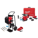Milwaukee MX FUEL Lithium-Ion Cordless 25 x 32 1-1/8 in. Breaker Kit w/M18 FUEL 1-1/8 in. SDS + Rotary Hammer/Dust Extractor Kit