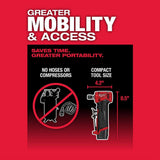 Milwaukee M12 FUEL 12-Volt Brushless Cordless 1/4 in. Right Angle Die Grinder, Tool-Only (Model 2485-20)