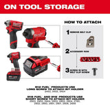 Milwaukee SHOCKWAVE Impact Duty Alloy Steel Driver Bit Set, Hex Shank (50-Piece)