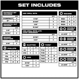 Milwaukee SHOCKWAVE Impact Duty Drill & Drive Bit Set, 60-Piece (Model 48-32-4029)