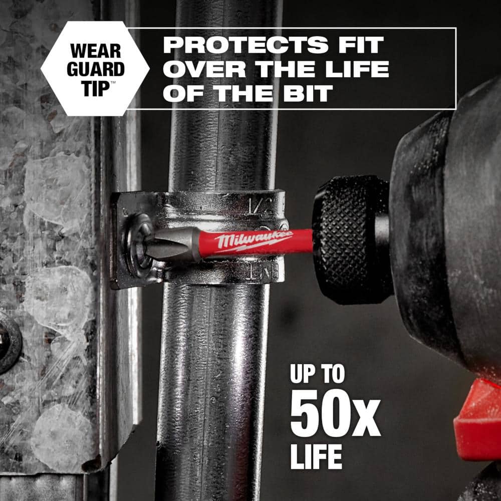Milwaukee SHOCKWAVE Impact Duty Alloy Steel Driver Bit Set with PACKOUT Low-Profile Organizer, 90-Piece