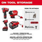 Milwaukee SHOCKWAVE Impact Duty Alloy Steel Screw Driver Bit Set (120-Piece) – 48-32-5155