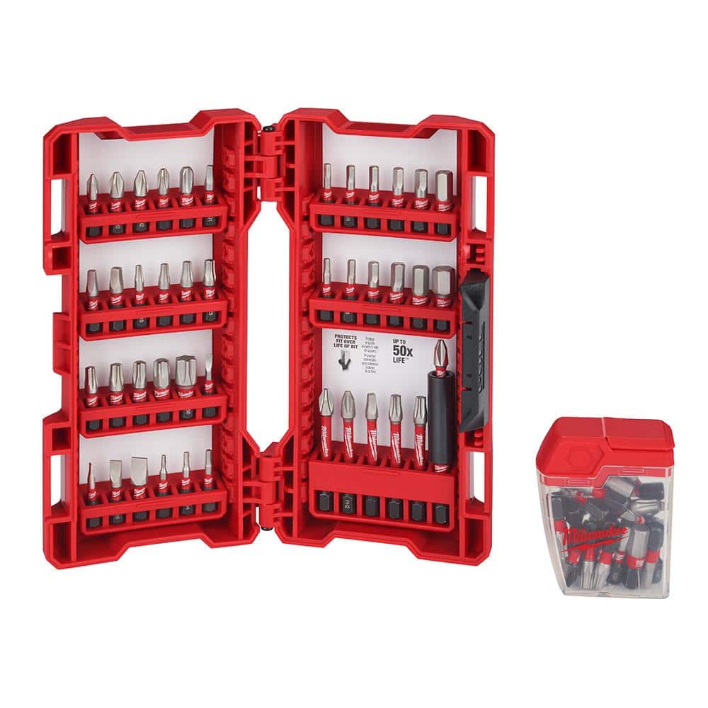 Milwaukee SHOCKWAVE IMPACT DUTY Titanium Drill and Drive Bit Set (95-Piece)