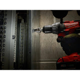 Milwaukee Black Oxide Step Drill Bit Set, 12-Piece (JAM-FREE Dual-Flute, Secure-Grip 3-Flat Shank)