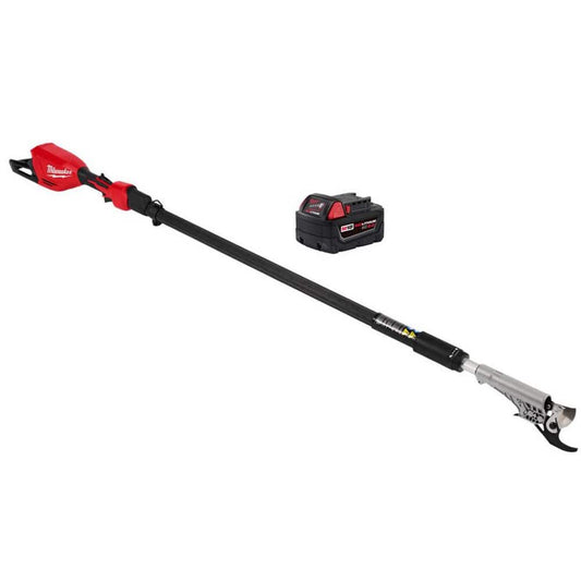 Milwaukee M18 Brushless 18-Volt Cordless Telescoping Pole Pruning Shears, 7–10 ft Reach, Tool-Only (3008-20)
