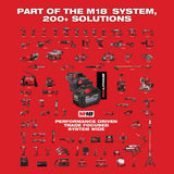 Milwaukee M18 FUEL Brushless Cordless 21 in. Walk Behind Dual Battery Self-Propelled Mower w/(2)12Ah Batteries & Replacement Blade