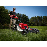 Milwaukee M18 FUEL Brushless Cordless 21 in. Walk Behind Dual Battery Self-Propelled Mower w/(2)12Ah Batteries & Replacement Blade
