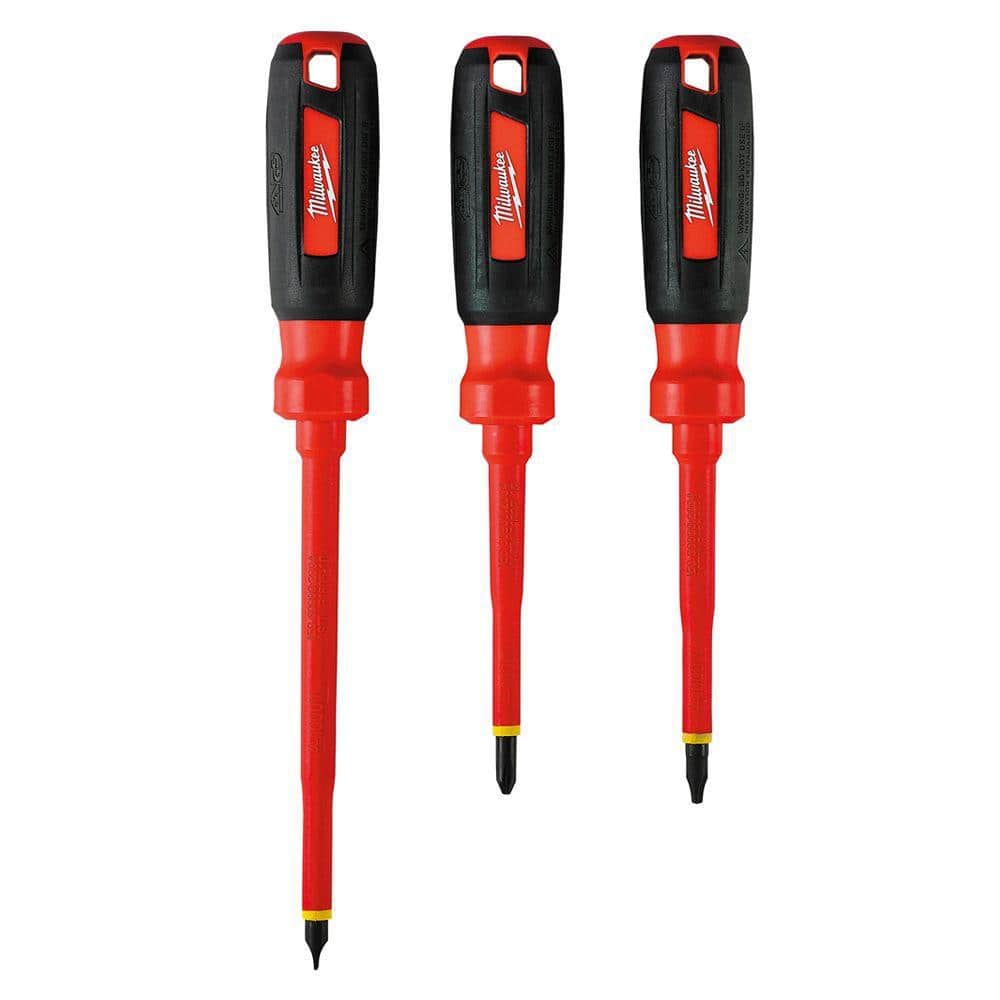 Milwaukee Electrician's Hand Tool Set with Tool Pouch, 5-Piece (48-22-8111/48-22-2202/48-22-3079)