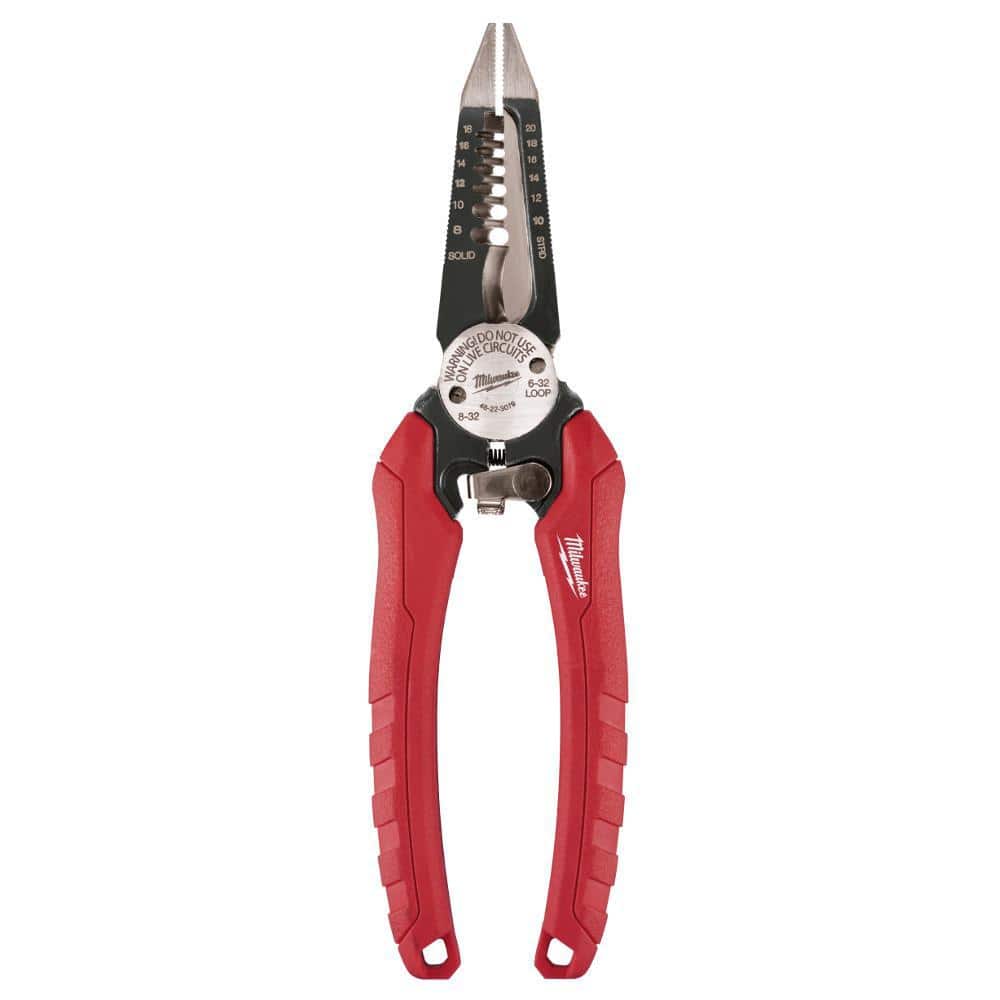 Milwaukee Electrician's 5‑Piece Hand Tool Set with 1000V Insulated Screwdrivers, 6‑in‑1 Wire Strippers & Torpedo Level