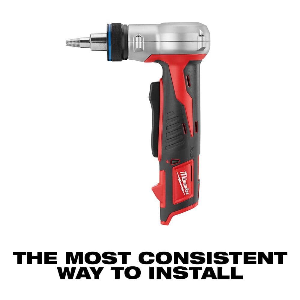 Milwaukee M12 12-Volt Lithium-Ion Cordless ProPEX Expansion Tool, Tool-Only (2432-20)