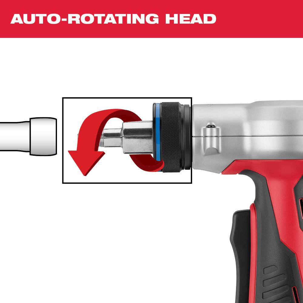 Milwaukee M12 12-Volt Lithium-Ion Cordless ProPEX Expansion Tool Kit with Free M12 FUEL HACKZALL Reciprocating Saw (2432-22-2520-20)