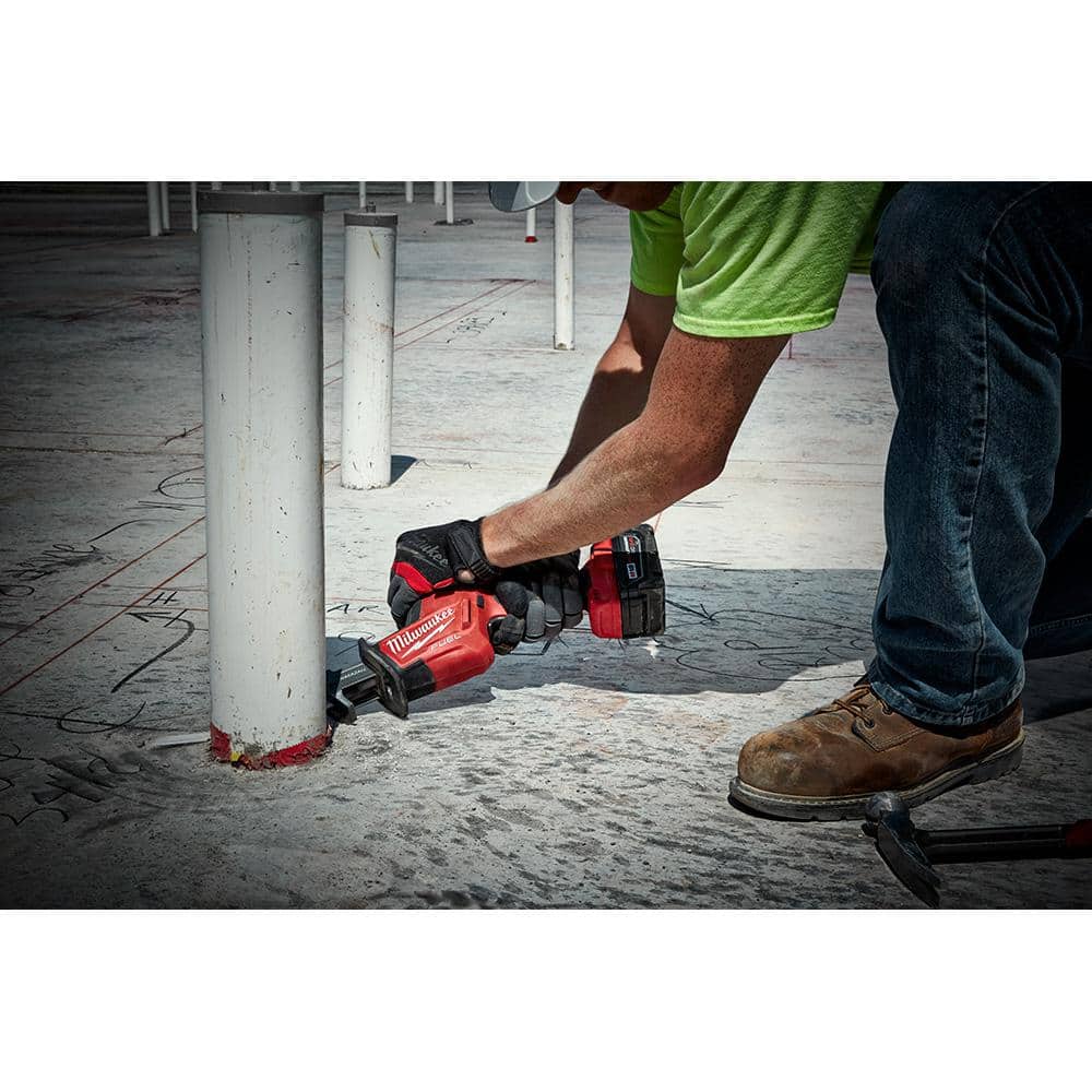 Milwaukee M18 18-Volt Lithium-Ion Cordless ProPEX Expansion Tool Kit (3/8 in.–1-1/2 in.) with M18 FUEL HACKZALL Reciprocating Saw