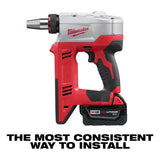 Milwaukee M18 18-Volt Lithium-Ion Cordless ProPEX Expansion Tool Kit (3/8 in.–1-1/2 in.) with M18 FUEL HACKZALL Reciprocating Saw