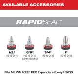 Milwaukee 5/8 in. RAPID SEAL ProPEX Expansion Tool Head (49-16-2415)