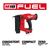Milwaukee M18 FUEL Cordless 18‑Gauge Brad Nailer & 7-1/4 in. Circular Saw Kit with M18 2.0Ah and XC 5.0Ah Batteries