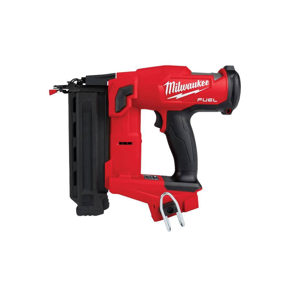 Milwaukee M18 FUEL 18-Volt Lithium-Ion Brushless Cordless Gen II 18-Gauge Brad Nailer W/25 ft. Compact Auto Lock Tape Measure