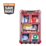 Milwaukee Class A Type 3 Compact PACKOUT First Aid Kit, 79-Piece (9.8" W x 15.2" D x 4.6" H)