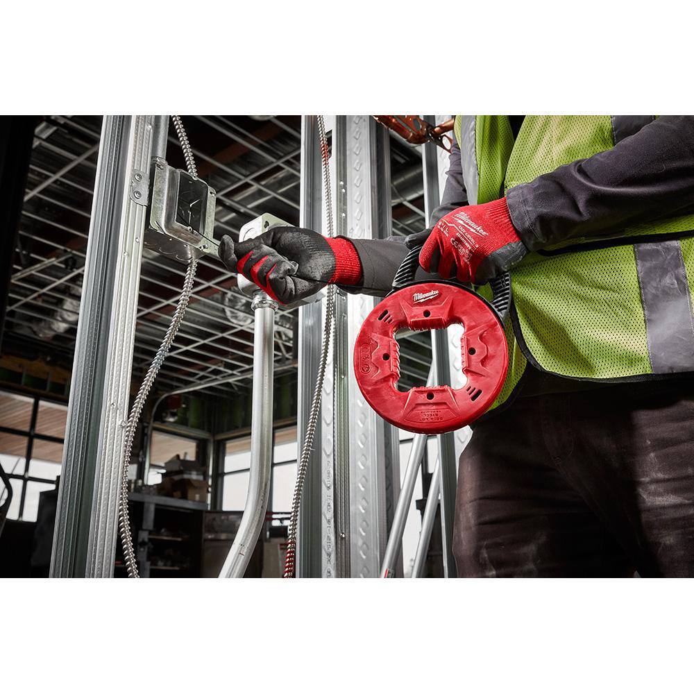 Milwaukee 200 ft. Polyester Fish Tape w/ Non-Conductive Tip + 1/8 in. x 240 ft. Steel Fish Tape Combo