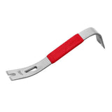 Milwaukee 17 oz. Smooth Face Framing Hammer with 12 in. Pry Bar (Shockshield Grip, Magnetic Nail Set)