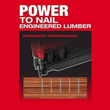 Milwaukee M18 FUEL 3-1/2 in. 18-Volt 21-Degree Lithium-Ion Brushless Cordless Framing Nailer with 25 ft. Magnetic Tape Measure