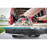 Milwaukee M18 FUEL 3-1/2 in. 18-Volt 30-Degree Lithium-Ion Brushless Cordless Nailer w/7-1/4 in. Rear Circ, Two 6Ah HO Batteries
