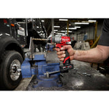 Milwaukee M12 FUEL 12-Volt Lithium-Ion Brushless Cordless 1/2 in. Hammer Drill/Driver Kit with M12 3/8 in. Ratchet